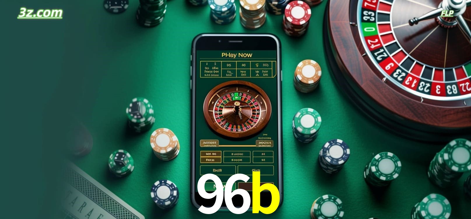 Roleta online no cassino 96b disponível em celular e computador